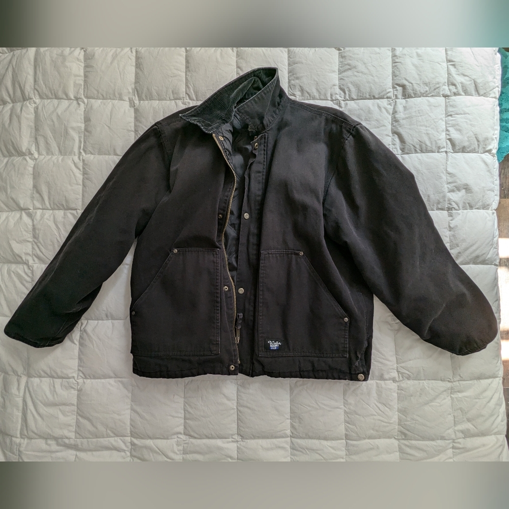 Distressed WALLS men's workwear jacket vintage large so much like Detroit Carhar